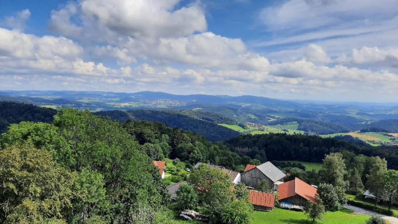 Traumblick Bayerischer Wald, Pool & Sauna, Getraenke, Klimaanlage فرايونغ المظهر الخارجي الصورة